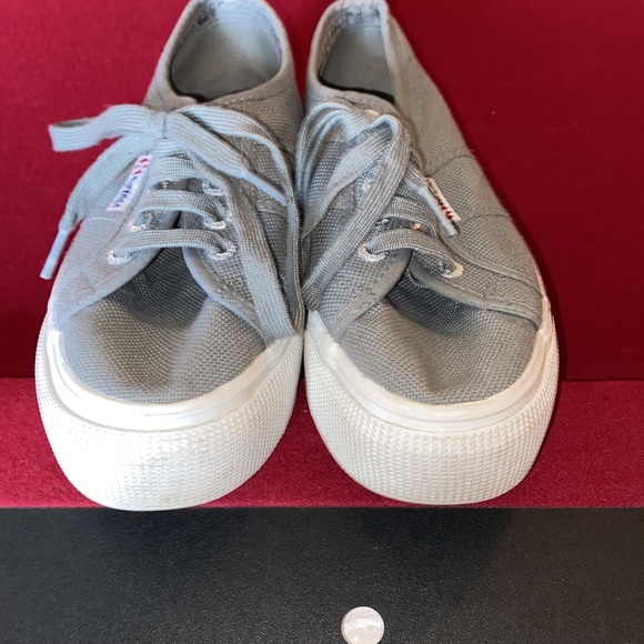 SUPERGA Gray platform sneakers - Picture 7 of 8